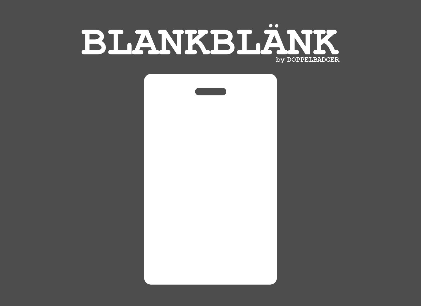 HOME | BLANKBLANK ID Badges